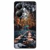 For Redmi Note 13 Pro 4G Case Global Silicon Fashion Space Wolf TPU Painted Coque Funda for Xiaomi Redmi Note 13Pro 4G Cover