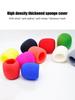 10Pcs Microphone Foam Mic Sponge Cover Professional Studio Windscreen Mic Caps Microphone Sponge Foam Mic