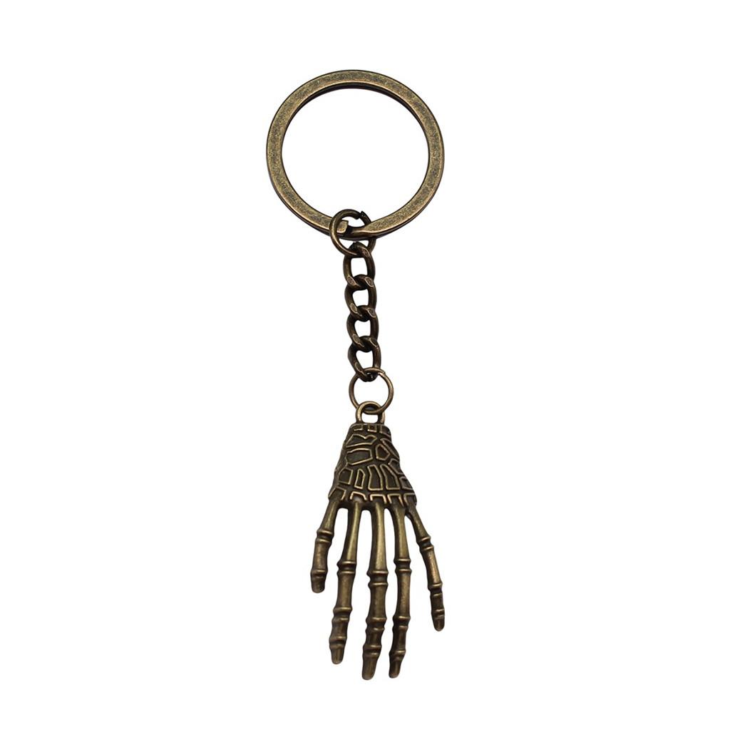 Porte-clés Gothique Biker Aigle Crâne Ailes pour Étudiants Nouvelle Arrivée Statement Cadeau d'Anniversaire Accessoire de Voyage Doux