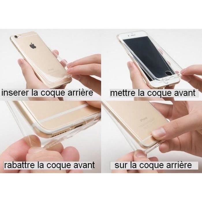 Coque Arrière Silicone - VCOMP - Samsung Galaxy S10 6.1" - Protection 360° - Transparent - Souple