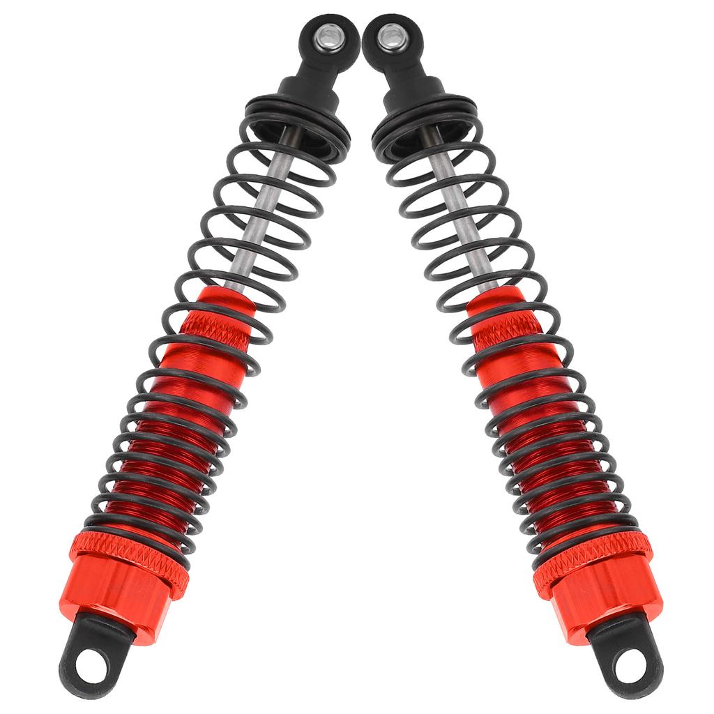 Adjustable 110mm Shock Absorber Damper Full Metal Spring Damper Fit for Traxxas Slash 2WDRed