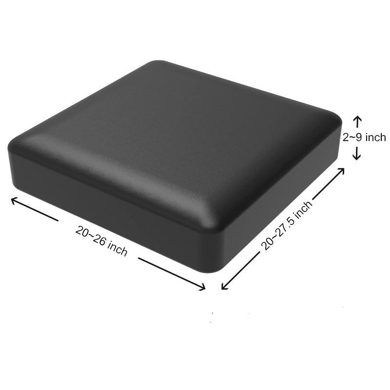Waterproof Leather Chaise Lounge Sofa Cushion Cover for All Seasons