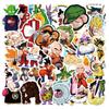 50 Dragon Ball Anime Stickers - Cartoon Graffiti for DIY Decor On Suitcases, Notebooks & Phones.
