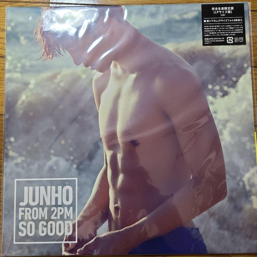 

[USED] 2pm Junho SO GOOD Limited Edition LP Size