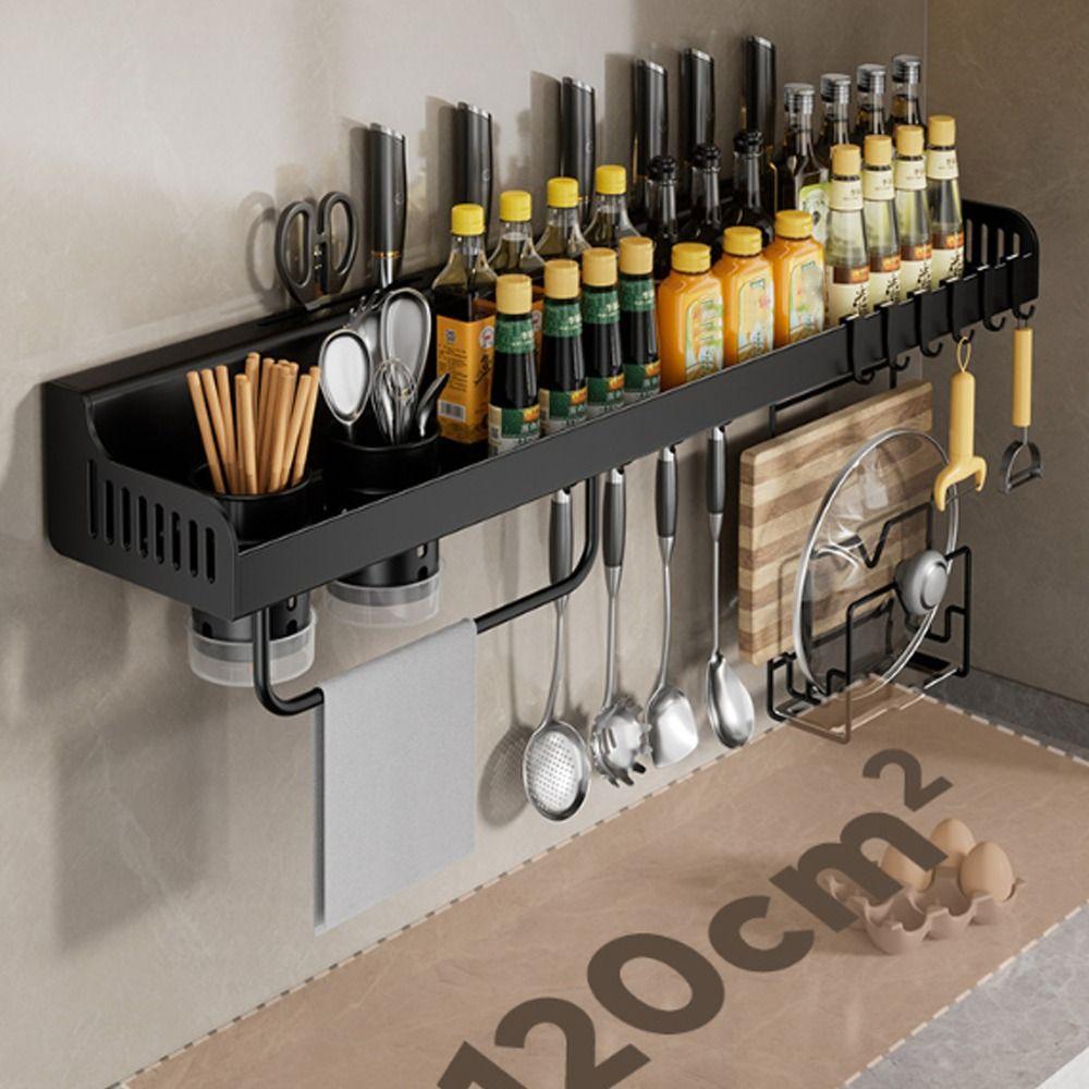 Anti-Rust Kitchen Storage Rack Moisture-Proof Kitchenware Holder Cooking Tools