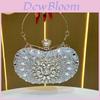 Abend-Clutch mit Diamantverzierungen für formelle Partys und Damenveranstaltungen