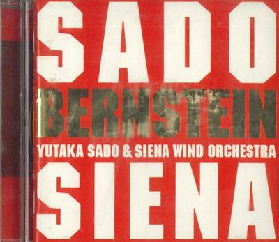 CD YUTAKA SADO & SIENA WIND ORCHSTRA - Bernstein On Bress AVCL25184 AVEX CLASSICS Japan Classical Used