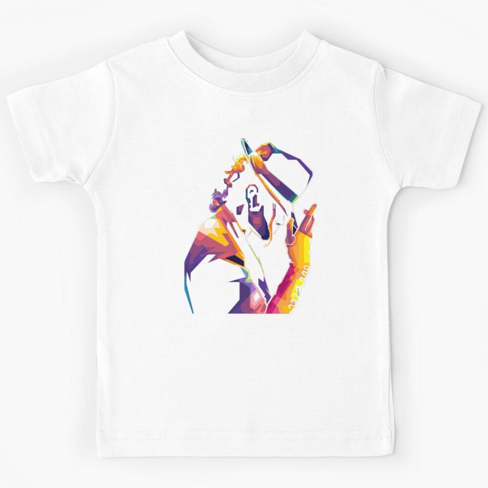 Colorful Retro Dance Silhouette Pop Icon Abstract Aesthetic Classic T-Shirt Kids T-Shirt 130