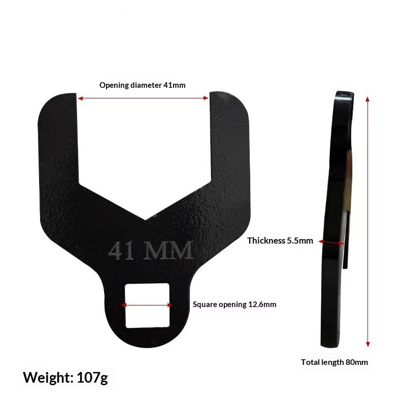 

1Pcs Universal Car Timing Belt Spanner Alloy Steel 41Mm 46Mm Water Pump Wrench Timing Belt Tension Spanner Removal Tool