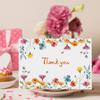 12Pcs Bohemian Wildflower Greeting Card with Envelope - Floral Thank You Card for Wedding, Birthday Party, Blank Note Card