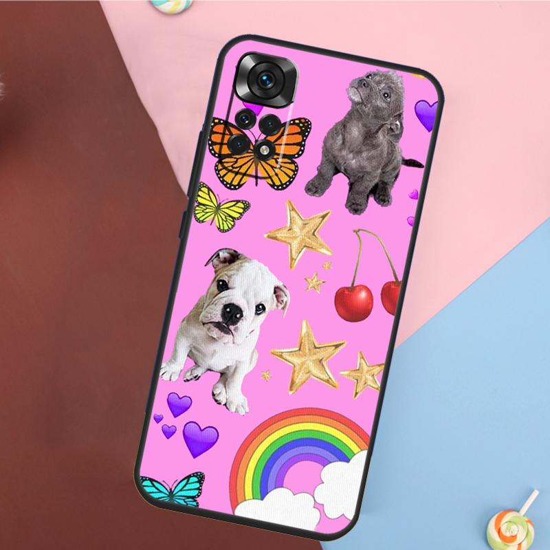 Butterfly Flower Cover For Xiaomi Redmi Note 13 Pro 14 12 11 9 10 9S 10S 11S 12S Redmi 14C 10C 12C 13C Case