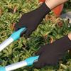 1 Pair Stainless Steel Wire Mesh Cut Resistant Gloves, Safety Protective Work Repair Gloves, Black