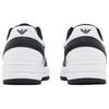 Emporio Armani EA7 Slasher Color Block Lace-Up 3.4cm Low-Top Sneakers Unisex Sneakers Black White 7X000345AF11988MC001