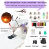 202 Electric Mini Desktop Sewing Machine with Micro Foot Pedal for Thick Fabrics