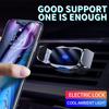 Vehicle Mounted Electric Support Metal Induction Automatic Opening Closing For Car Air Vent 360º Clip Car Mobile Phone Hold M1X6
