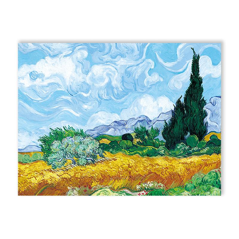 Van Gogh Classic Art Prints Abstract Sunflowers Starry Night Poster Classic Art Decorative s Bedroom Hallway Home Deco