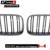 Matte Black Double-Line Grille for BMW 3 Series E92/E93 (2010-2013)