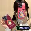 Anime Cute S-Totoros Phone Case for iPhone 16 15 14 13 12 11 Pro Max Plus Mini MagSafe Glass Colour Printing Pretty Smartphone