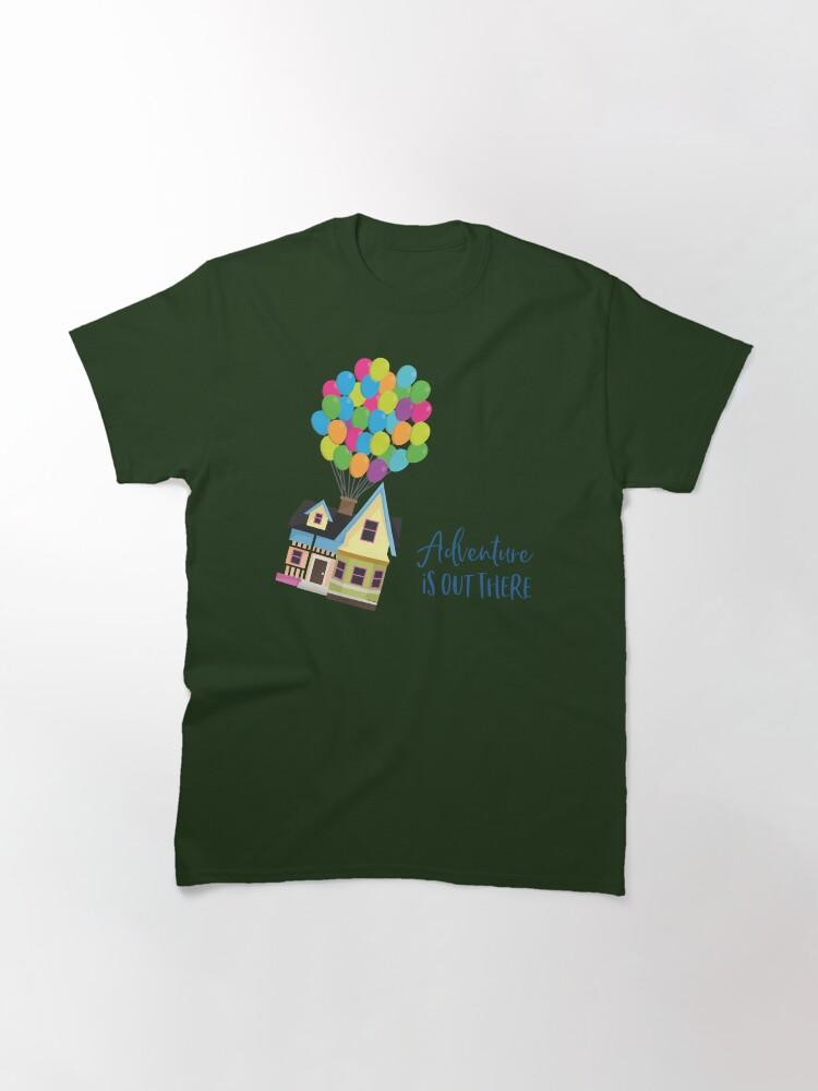 Up Adventure is Out There - Colorful Balloon House from Pixar's Up Classic T-Shirt