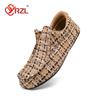 YRZL Men's Vulcanize Shoes Autumn Mens Shoe Breathable Walking Canvas Shoes Lightweight Driving Casual Flats Shoes for Men Shoe