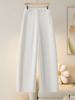Women's Summer 2026 Casual Solid Color Loose-Fit Scythe Pants with 3D Cut