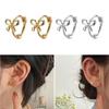 Butterfly Knot Earrings Bowknot Studs Ear Rings Ornament for Trendy Individuals
