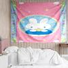 Miffy Tapestry for Bedroom Aesthetic Classroom Tapestries Wall Hanging for Living Room Dorm Office,Ideal Creative Gift