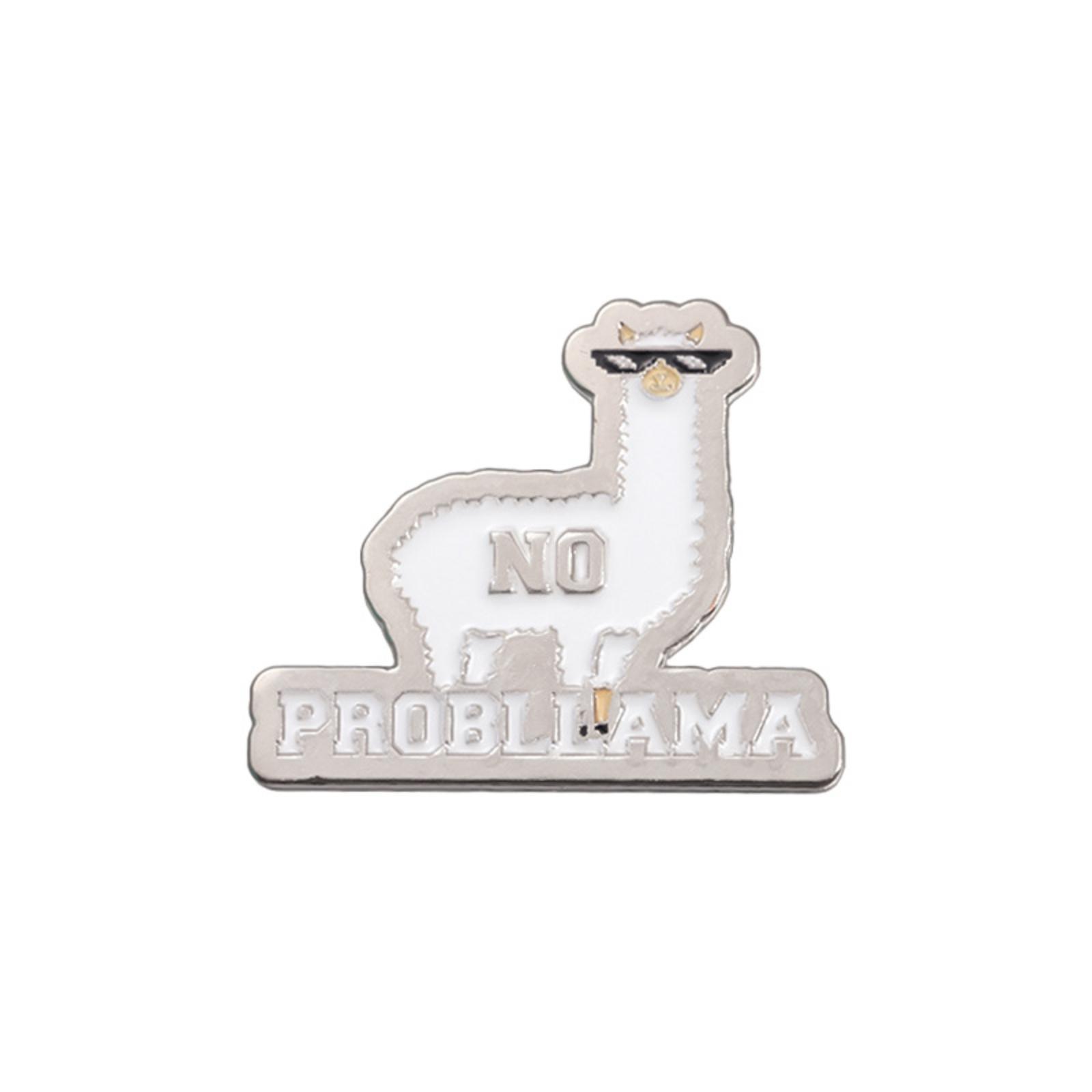 

Whimsical Cartoon Badges Featuring Playful Animals/books/televisions/ In Irregular Alloy Brooch Designs One Size белый