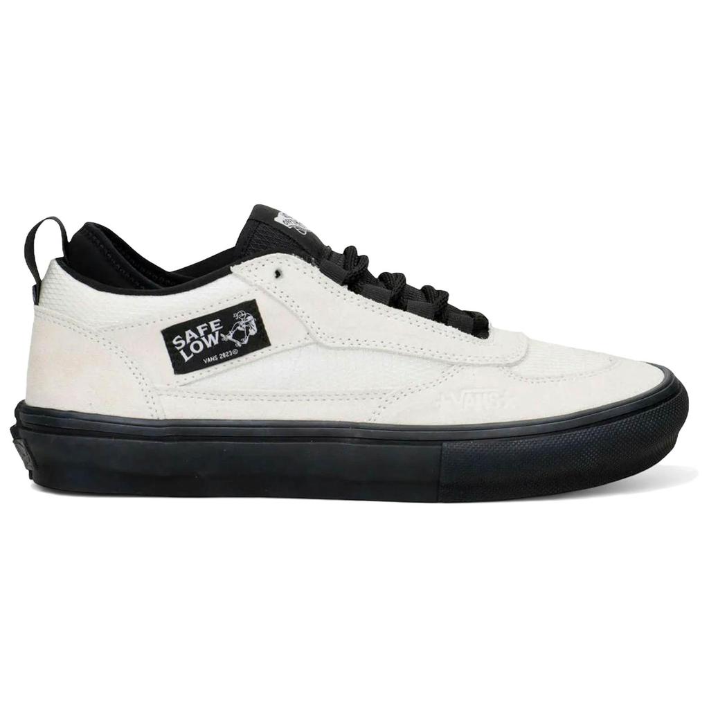 Vans X Atiba Jefferson Skate Safe Classic Comfortable Low Top Skate Shoes Men Sneaker White VN000EEHBWI