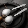 ZISIZ Stainless Steel Long Handle Soup Spoon