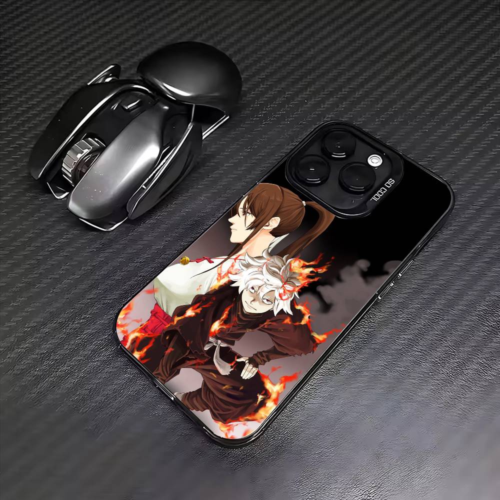 HOT H-Hell's Anime Paradise  Phone Case For iPhone17,16,15,14,13,12,11 Plus,Pro Max Colored Silver Plated Inside Cover