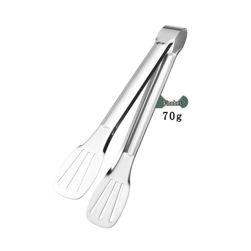 Thickened Stainless Steel Food Tongs