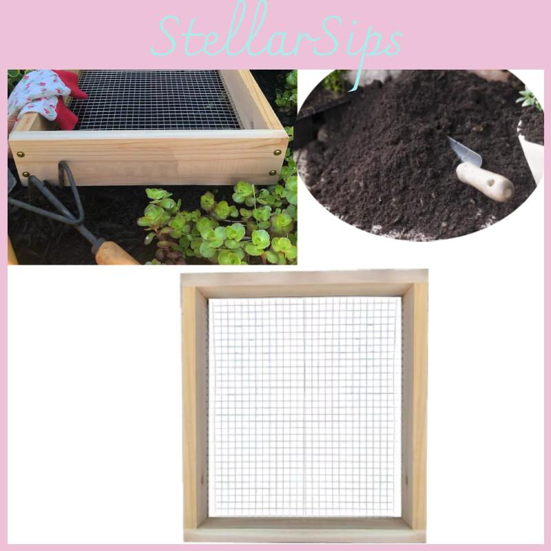 Premium Garden Sieve Crafted For Effortless Compost Soil And Potting Mix Sifting