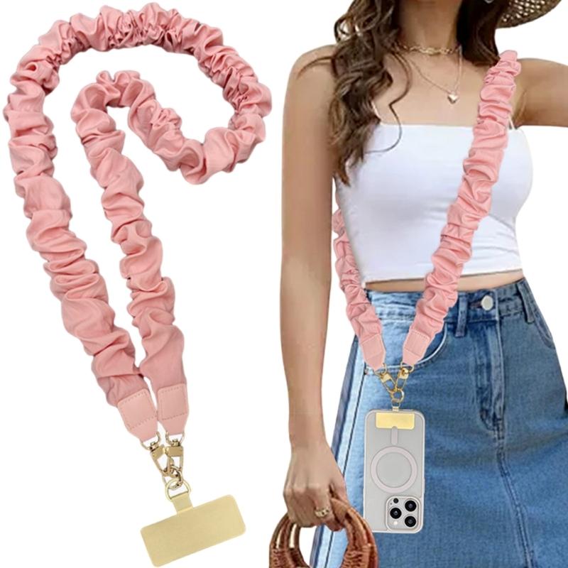 Fashionable Mobile Phone Holder With Wide Shoulder Strap Ergonomic Design 6 Trendy Colors Available