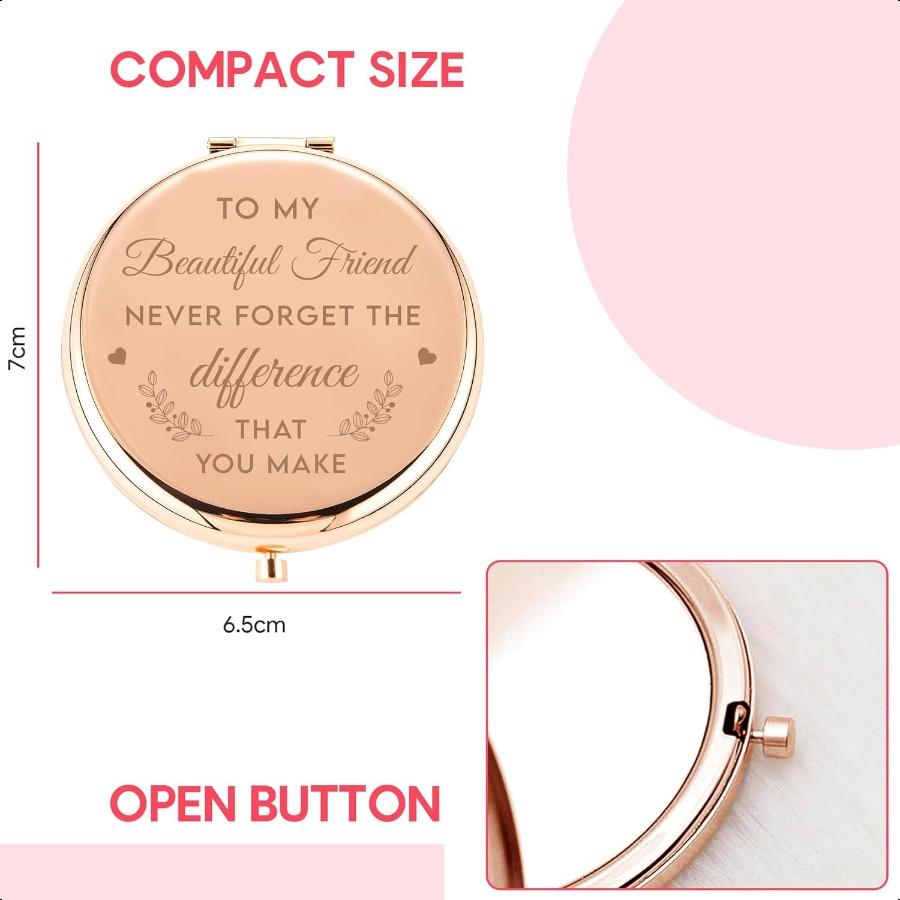 

Вдохновляющий подарок для женщин Никогда не забывай, какую разницу ты делаешь Поддержка Спасибо Признательность Мотивационный подарок T United States