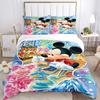 3pcs Mickey Mouse Bedding Set, Including 1 Quilt Cover and 2 Pillow Shams, Without Filling, Soft and Comfortable Home Bedroom W077