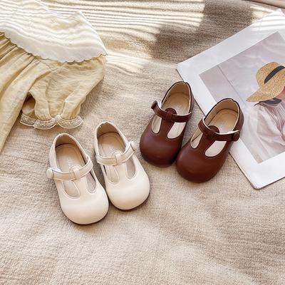 Girls Shoes Spring and Autumn 2025 New Soft-soled Foreign Style Girl Baby Children Children Single Shoes Princess Small Leather Shoes