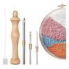 1Set Punch Needle Punch Toolrug With Easy To Use