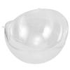 STOBAZA 16cm Clear Plastic Ball Capsule, Christmas Ornament, Refillable, DIY Christmas Decoration
