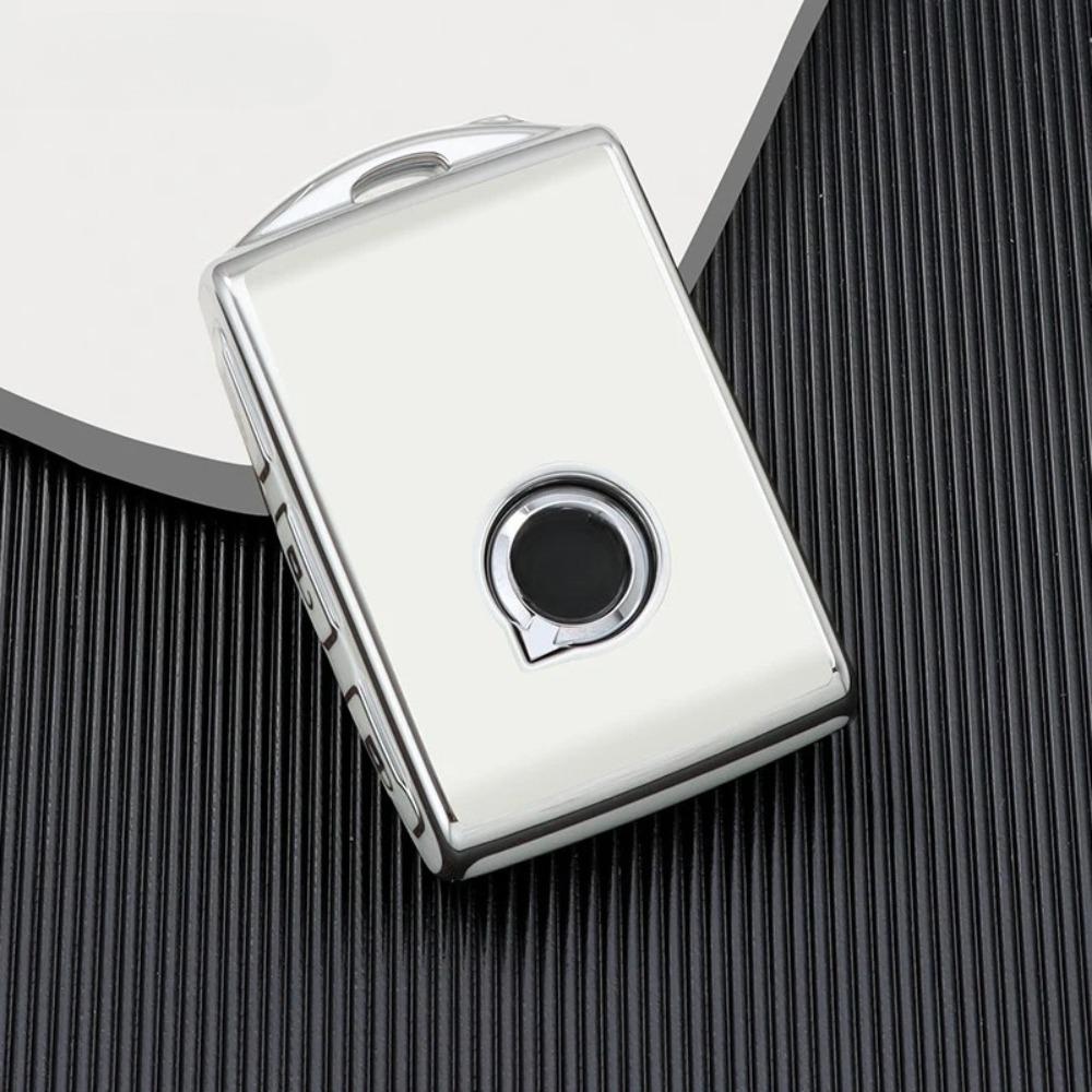 TPU Car Remote Key Case Cover Shell for Volvo S60 S90 XC40 XC60 XC90 V60 V90 C40 Polestar 1 Polestar 2 Protector Fob Accessories