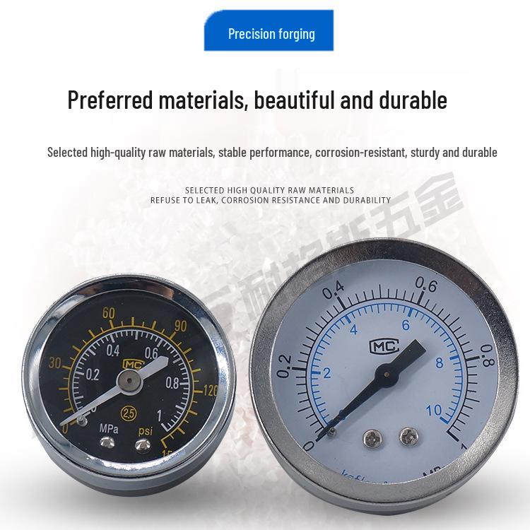 Axial Air Pressure Gauge with Edge Y40/Y50 PSI Radial Regulator