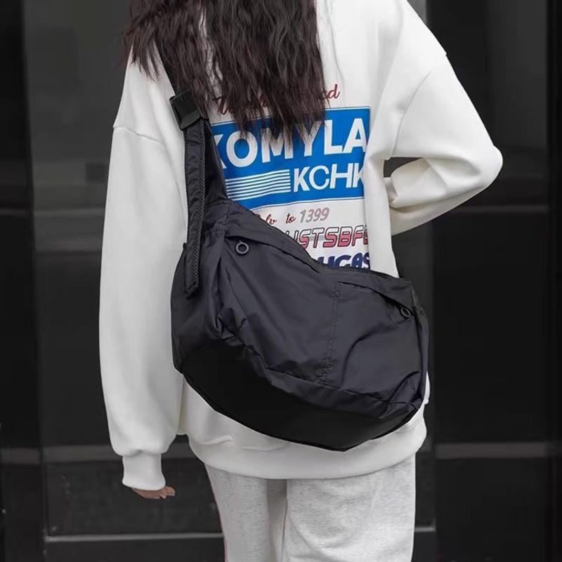 

Waterproof Tote Bag Fancy Shoulder Nylon Cloth Black