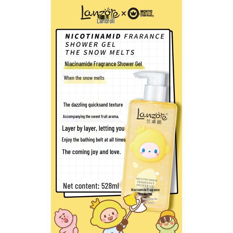 Lanzhouli Niacinamide Scented Shower Gel