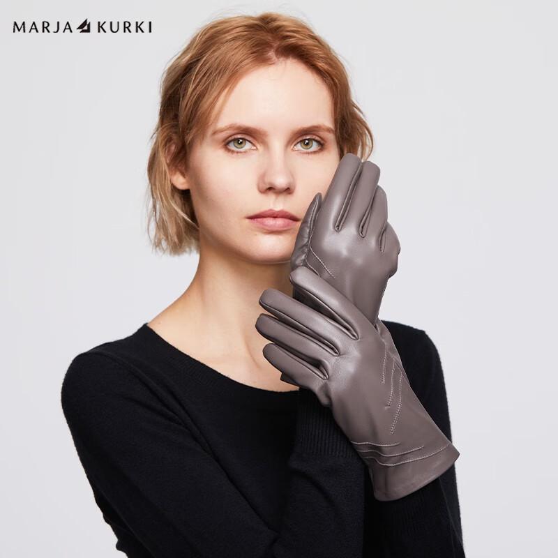 MARJA KURKI Women's Lambskin Touchscreen Winter Gloves