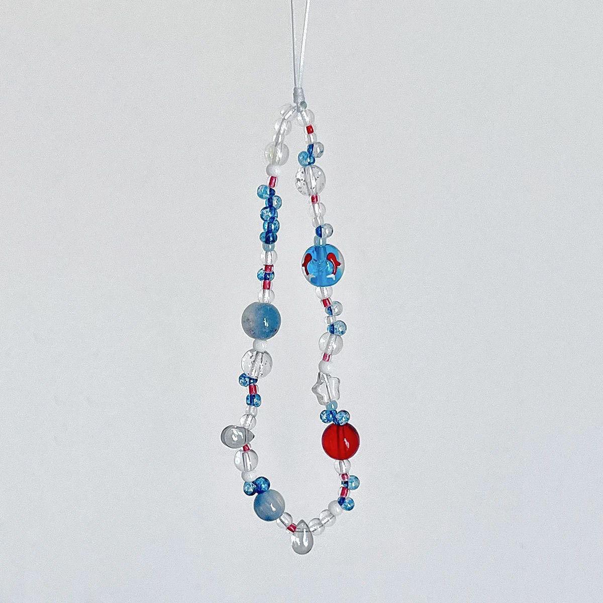 

Original New Ins Phone Chain Goldfish Bubble Color-Block Dreamy CCD Camera Chain Pendant Phone Strap for Girls 【Dreamy Goldfish Bubble