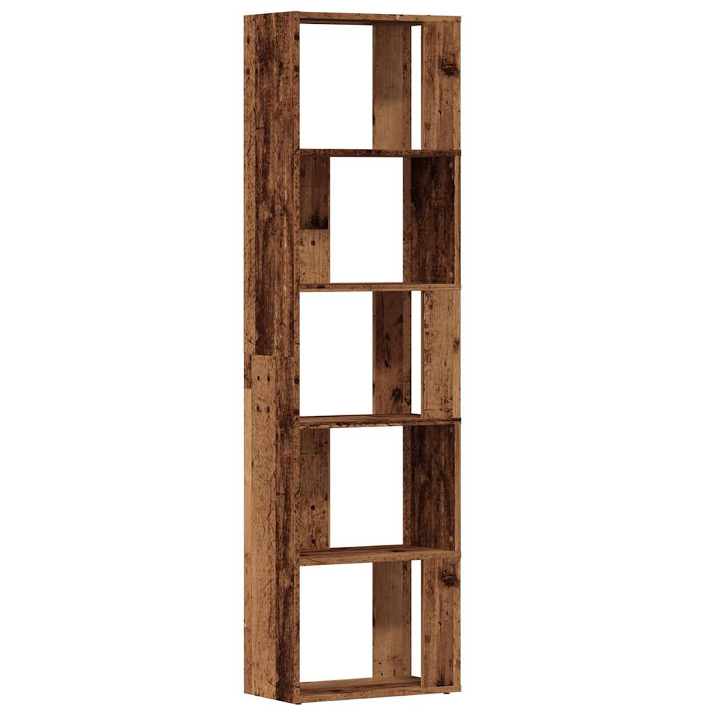 Vidaxl Bookshelf/Room Divider, Old Wood Color, 45X24X159 Cm