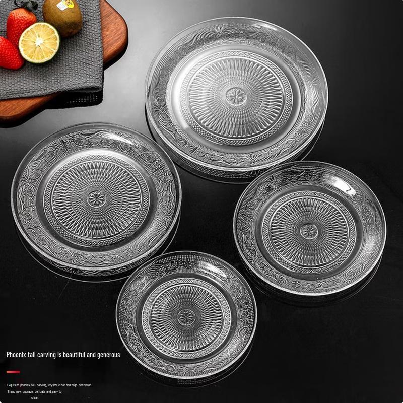 SIFAR European Style Glass Fruit Plate