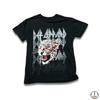 2021 Def Leppard T Shirt Mens Medium Black Graphic Rock Band Short Sleeve Tee