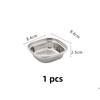 SUS 304 Stainless Steel Pepper Roast Meat Sauce Dishes bowl Separate Sushi Vinegar Soy Plates Tableware Food Seasoning Tray
