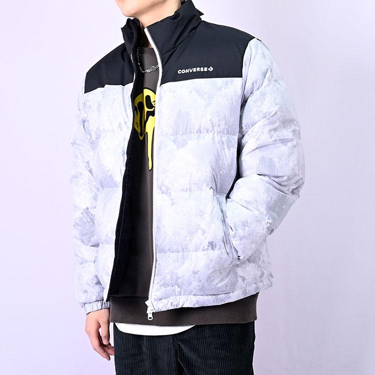 Converse Down Jacket Winter Men's Gray (Unisex) Down Jackets 10021976 A02